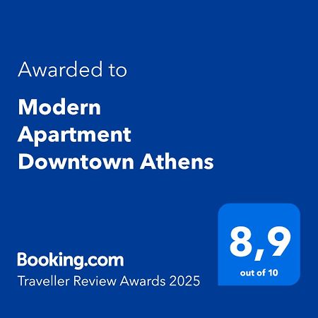 Modern Apartment Downtown Athènes Extérieur photo